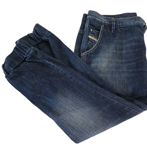 Diesel JOYZE Men's Stretch Tapered Jeans W32 L32 | Button Fly Jogger Denim Pants - Picture 3 of 15